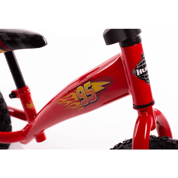 Huffy Disney Cars 12 Inch Wiel, Rood 4 Huffy Disney Cars 12 Inch Wiel, Rood - Afbeelding 4