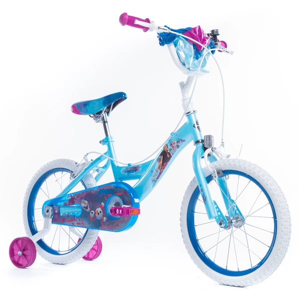 Huffy Fiets Disney Frozen 16 Inch EZ- Build , Blauw 2 Huffy Fiets Disney Frozen 16 Inch EZ- Build , Blauw - Afbeelding 2