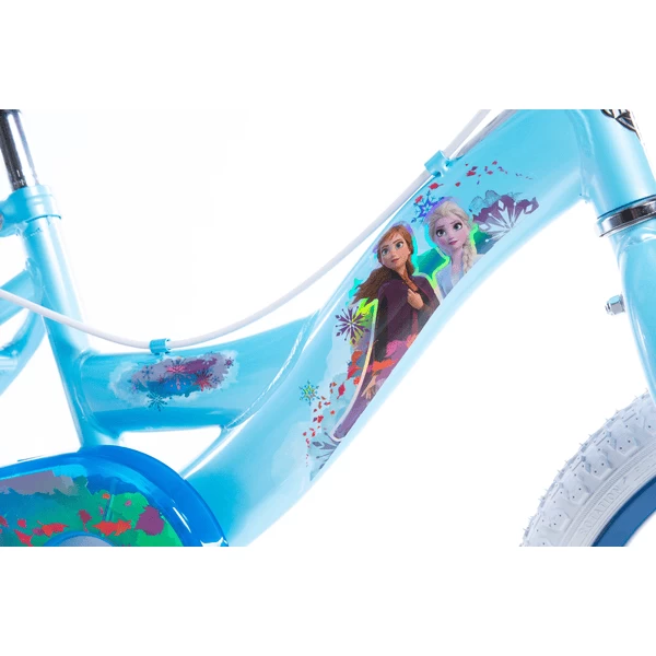 Huffy Fiets Disney Frozen 16 Inch EZ- Build , Blauw 4 Huffy Fiets Disney Frozen 16 Inch EZ- Build , Blauw - Afbeelding 4