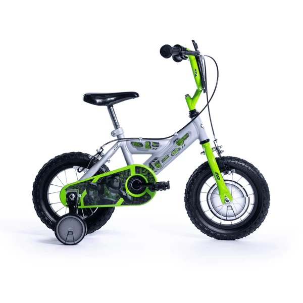Huffy Fiets Disney Light Jaar 12 Inch Grijs/Groen 2 Huffy Fiets Disney Light Jaar 12 Inch Grijs/Groen - Afbeelding 2