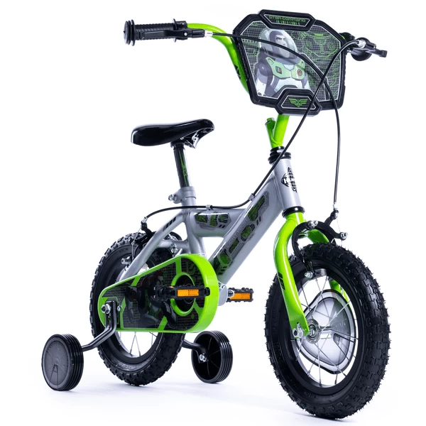 Huffy Fiets Disney Light Jaar 12 Inch Grijs/Groen 1 Huffy Fiets Disney Light Jaar 12 Inch Grijs/Groen