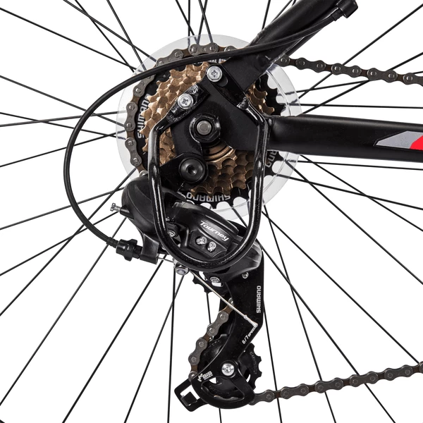 Huffy Tekton 27,5 Inch Fiets, Zwart 4 Huffy Tekton 27,5 Inch Fiets, Zwart - Afbeelding 4