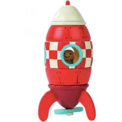 Janod® Magnetisch Bouwpakket - Raket Klein -SpeelgoedKorting janod magnetisch bouwpakket raket klein a195994 2