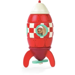 Janod® Magnetisch Bouwpakket - Raket Klein -SpeelgoedKorting janod magnetisch bouwpakket raket klein a195994 4