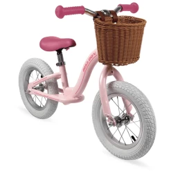 Janod® Vintage-Bikloon Loopfiets Roze Met Mand -SpeelgoedKorting janod vintage bikloon loopfiets roze met mand a272993 4
