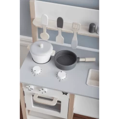 KIDS CONCEPT Keuken, Wit/grijs 7 KIDS CONCEPT Keuken, Wit/grijs -SpeelgoedKorting kids concept keuken wit grijs a227545 2