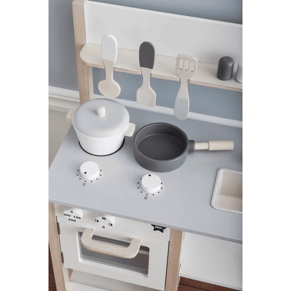 KIDS CONCEPT Keuken, Wit/grijs 3 KIDS CONCEPT Keuken, Wit/grijs - Afbeelding 3