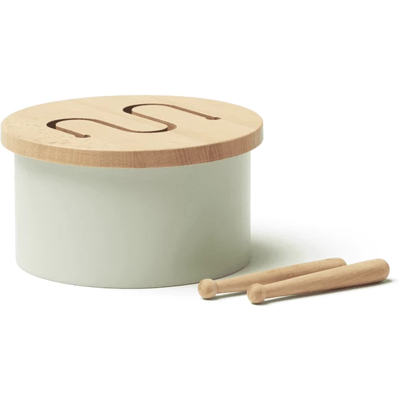 Kids Concept ® Trommel Licht Groen 2 Kids Concept ® Trommel Licht Groen - Afbeelding 2