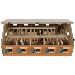 Kids Globe Farming Paard Stable -SpeelgoedKorting kids globe farming paard stable a367585 2