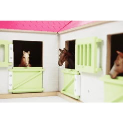Kids Globe Horse S Horse Farm Pink -SpeelgoedKorting kids globe horse s horse farm pink a367304 4