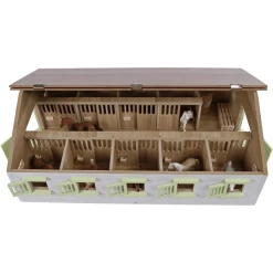 Kids Globe Ruiterboerderij, 9 Paardenboxen 9 Kids Globe Ruiterboerderij, 9 Paardenboxen -SpeelgoedKorting kids globe ruiterboerderij 9 paardenboxen a367103 4