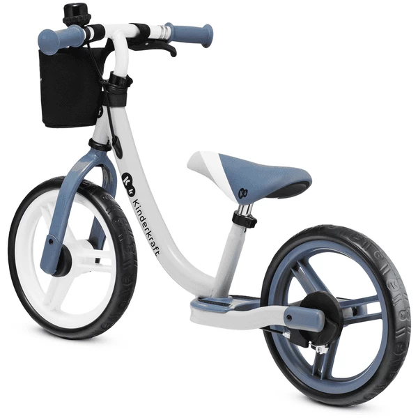 Kinderkraft - Balance Loopfiets SPACE , Blauw 2 Kinderkraft - Balance Loopfiets SPACE , Blauw - Afbeelding 2