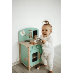 Kindsgard Speelkeuken Laekkermad Inclusief Kookgerei Mint -SpeelgoedKorting kindsgard speelkeuken laekkermad inclusief kookgerei mint a337937 2