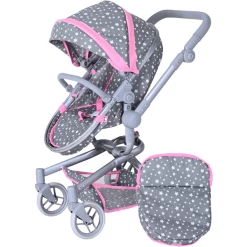 Knorr® Speelgoed Boonk Poppenwagen - Ster Grijs 9 Knorr® Speelgoed Boonk Poppenwagen - Ster Grijs -SpeelgoedKorting knorr speelgoed boonk poppenwagen ster grijs a363268 4