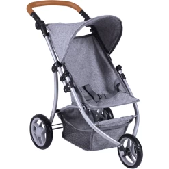 Knorr® Speelgoed Jogger Lio Poppenwagen - Stone Bruin -SpeelgoedKorting knorr speelgoed jogger lio poppenwagen stone bruin a363271 2