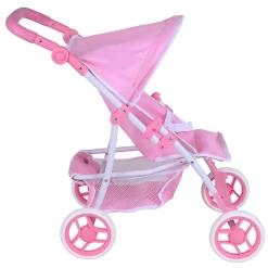 Knorr® Speelgoed Liba Poppen Buggy - Prince Ss White Rose -SpeelgoedKorting knorr speelgoed liba poppen buggy prince ss white rose a343273 2