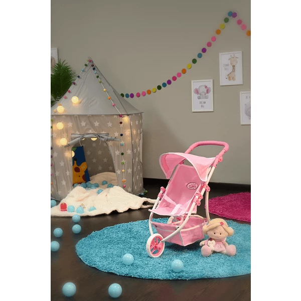 Knorr® Speelgoed Pop Buggy Jogger Lio Prince Ss White Rose 2 Knorr® Speelgoed Pop Buggy Jogger Lio Prince Ss White Rose - Afbeelding 2