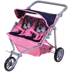 Knorr® Speelgoed Tweeling Poppenwagen Duo, Magic Eenhoorn