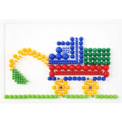 LENA ® Mozaïek Set Color Mix 400 Pluggen -SpeelgoedKorting lena mozaiek set color mix 400 pluggen a357451 2