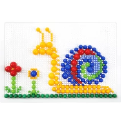 LENA ® Mozaïek Set Color Mix 400 Pluggen -SpeelgoedKorting lena mozaiek set color mix 400 pluggen a357451 3