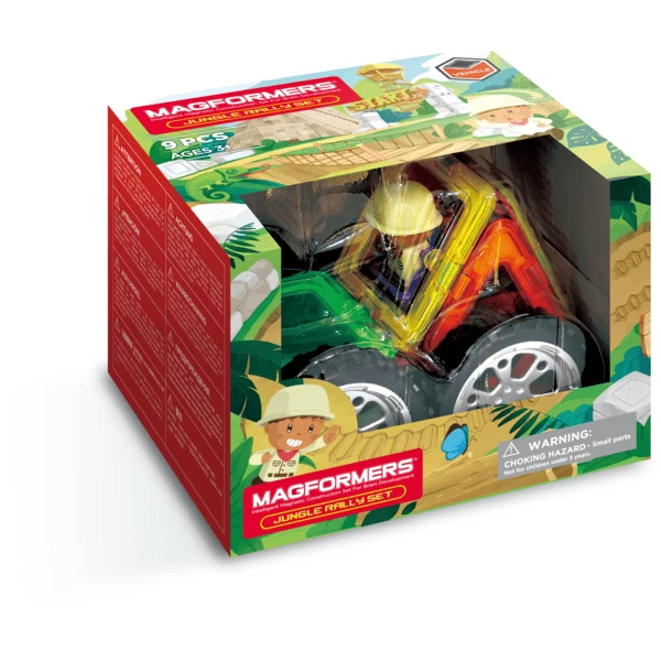 MAGFORMERS ® Jungle Rally Set 2 MAGFORMERS ® Jungle Rally Set - Afbeelding 2