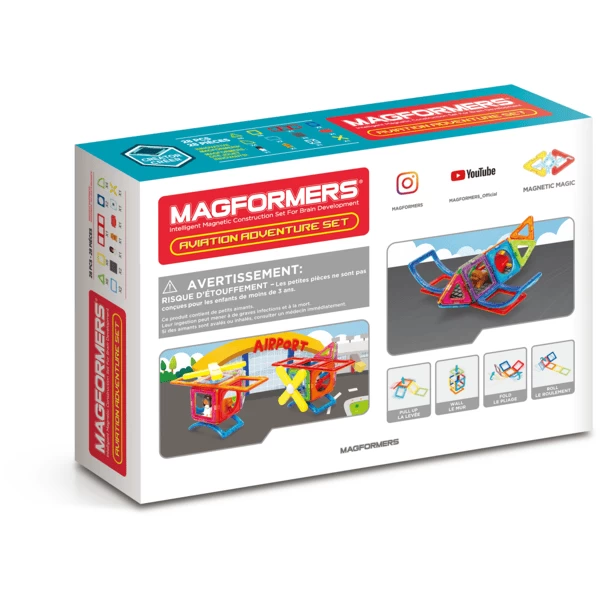 MAGFORMERS ® Magformers Luchtvaart Adventure 2 MAGFORMERS ® Magformers Luchtvaart Adventure - Afbeelding 2