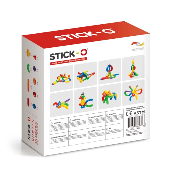 MAGFORMERS ® STICK-O Basic 30 4 MAGFORMERS ® STICK-O Basic 30 - Afbeelding 4