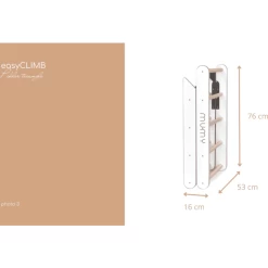 Mumy™ EasyCLIMB Klimrek Wit / Natuur -SpeelgoedKorting mumy easyclimb klimrek wit natuur a375002 2