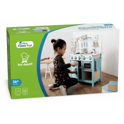 New Classic Toys® New Class Ic Toys Kitchenette Bon Ap Petit Deluxe Blauw -SpeelgoedKorting new class ic toys kitchenette bon ap petit deluxe blauw a300925 4