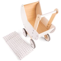 New Classic Toys® New Class Ic Toys Poppenwagen Wit Incl. Bedset -SpeelgoedKorting new class ic toys poppenwagen wit incl bedset a378662 3