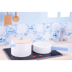 New Classic Toys® New Classic Toys Kinderkeuken - Delfts Blauw -SpeelgoedKorting new classic toys kinderkeuken delfts blauw a300929 4