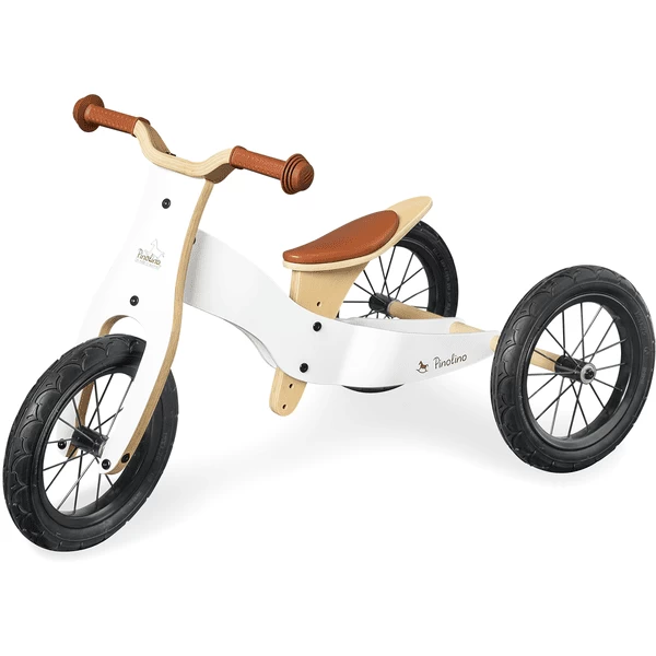 Pinolino Loopdriewieler Oskar, Wit/natuur 4 Pinolino Loopdriewieler Oskar, Wit/natuur - Afbeelding 4