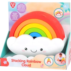 Playgo Stapel Speelgoed Regenboog -SpeelgoedKorting playgo stapel speelgoed regenboog a362897 2
