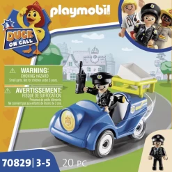 PLAYMOBIL ® Duck On Call Mini Car Politie -SpeelgoedKorting playmobil duck on call mini car politie a330380 2