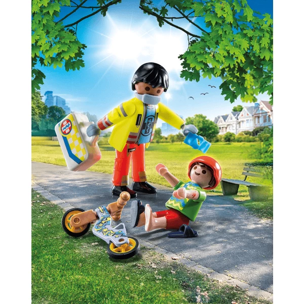 PLAYMOBIL ® Paramedicus Met Patiënt 3 PLAYMOBIL ® Paramedicus Met Patiënt - Afbeelding 3