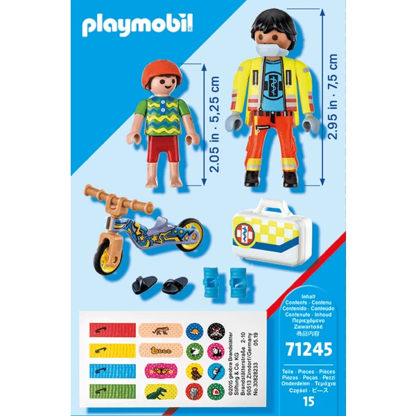 PLAYMOBIL ® Paramedicus Met Patiënt 5 PLAYMOBIL ® Paramedicus Met Patiënt - Afbeelding 5