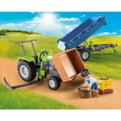 PLAYMOBIL ® Trekker Met Aanhangwagen 8 PLAYMOBIL ® Trekker Met Aanhangwagen -SpeelgoedKorting playmobil trekker met aanhangwagen a394613 3