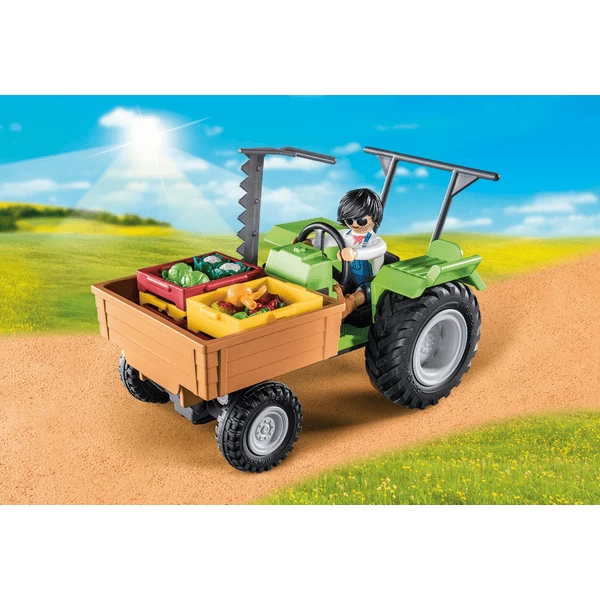 PLAYMOBIL ® Trekker Met Aanhangwagen 5 PLAYMOBIL ® Trekker Met Aanhangwagen - Afbeelding 5