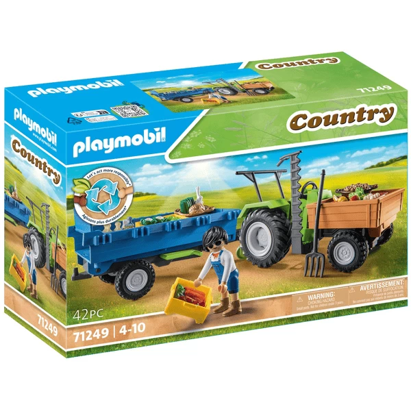PLAYMOBIL ® Trekker Met Aanhangwagen 1 PLAYMOBIL ® Trekker Met Aanhangwagen