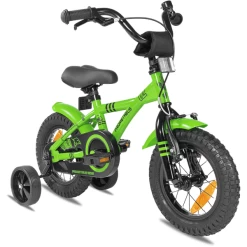 PROMETHEUS BICYCLES® Hawk Fiets 12'', Groen-zwart