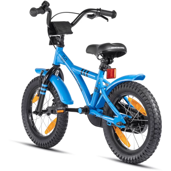 PROMETHEUS BICYCLES® Hawk Fiets 14'', Blauw-zwart 2 PROMETHEUS BICYCLES® Hawk Fiets 14'', Blauw-zwart - Afbeelding 2