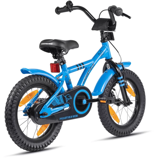 PROMETHEUS BICYCLES® Hawk Fiets 14'', Blauw-zwart 3 PROMETHEUS BICYCLES® Hawk Fiets 14'', Blauw-zwart - Afbeelding 3