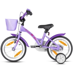 PROMETHEUS BICYCLES ® Kinderfiets 14'' Vanaf 3 Jaar Met Zijwieltjes In Paars & Wit -SpeelgoedKorting prometheus bicycles kinderfiets 14 vanaf 3 jaar met zijwieltjes in paars amp wit a311939 2