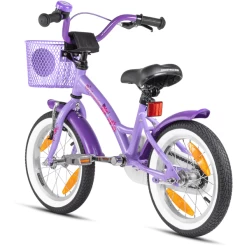PROMETHEUS BICYCLES ® Kinderfiets 14'' Vanaf 3 Jaar Met Zijwieltjes In Paars & Wit -SpeelgoedKorting prometheus bicycles kinderfiets 14 vanaf 3 jaar met zijwieltjes in paars amp wit a311939 4