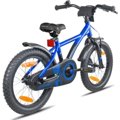 PROMETHEUS BICYCLES ® Kinderfiets 16", Blauw Zwart Met Zijwieltjes -SpeelgoedKorting prometheus bicycles kinderfiets 16 blauw zwart met zijwieltjes a376639 4
