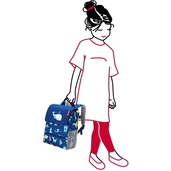 Reisenthel® Backpack Kids Abc Friends Blue 4 Reisenthel® Backpack Kids Abc Friends Blue - Afbeelding 4