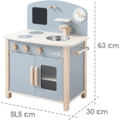Roba Speelkeuken - Grijs -SpeelgoedKorting roba speelkeuken grijs a344223 2