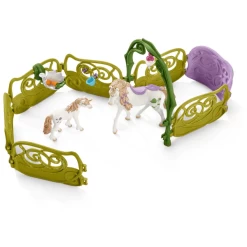 Schleich ® Glitterend Bloemenhuis Met Eenhoorns 42445 -SpeelgoedKorting schleich glitterend bloemenhuis met eenhoorns 42445 a353726 2