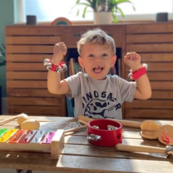 Schmetterline 16-delige Houten Ritmeset - RAINBOW 8 Schmetterline 16-delige Houten Ritmeset - RAINBOW -SpeelgoedKorting schmetterline 16 delige houten ritmeset rainbow a371195 3