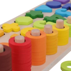 Schmetterline Houten Cijferpuzzel - RAINBOW NUMBER WORLD -SpeelgoedKorting schmetterline houten cijferpuzzel rainbow number world a371172 4